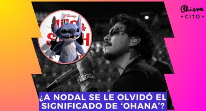 Destrozan a Christian Nodal por ir a ver 'Lilo y Stitch' con Ángela Aguilar y Kunno: 'Cuál Ohana'