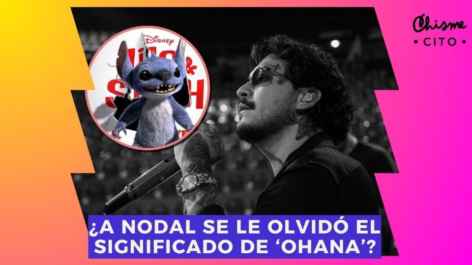 Christian Nodal no quiso perderse el esperado estreno de la versión live action de 'Lilo y Stitch'.