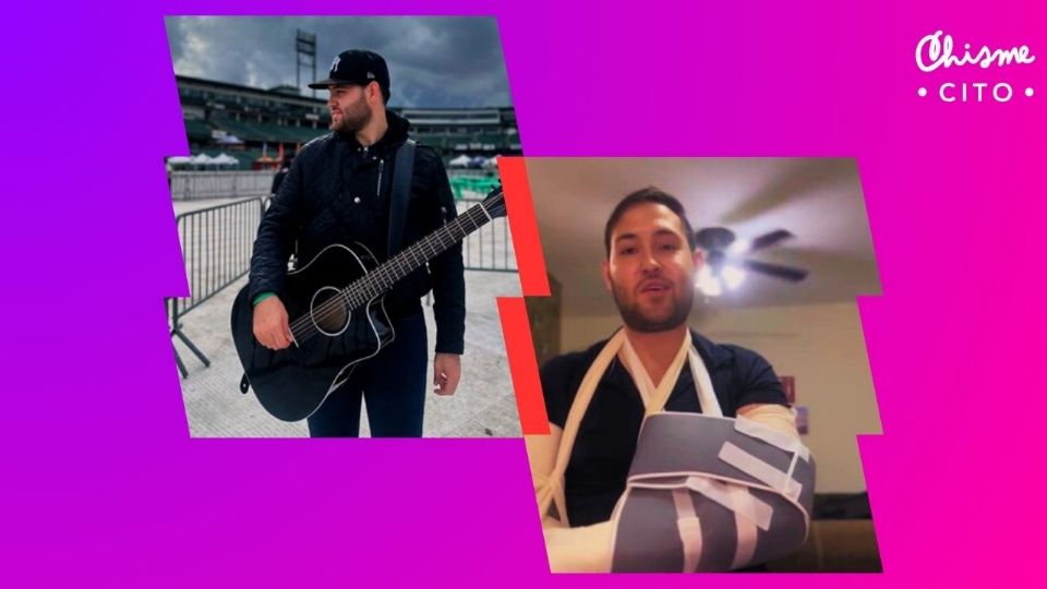 Tony Elizalde se mostró de buen humor a pesar de la tragedia.
