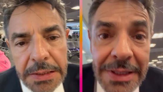 (VIDEO) ‘Detienen’ a Eugenio Derbez en pleno aeropuerto por inesperada razón y causa revuelo
